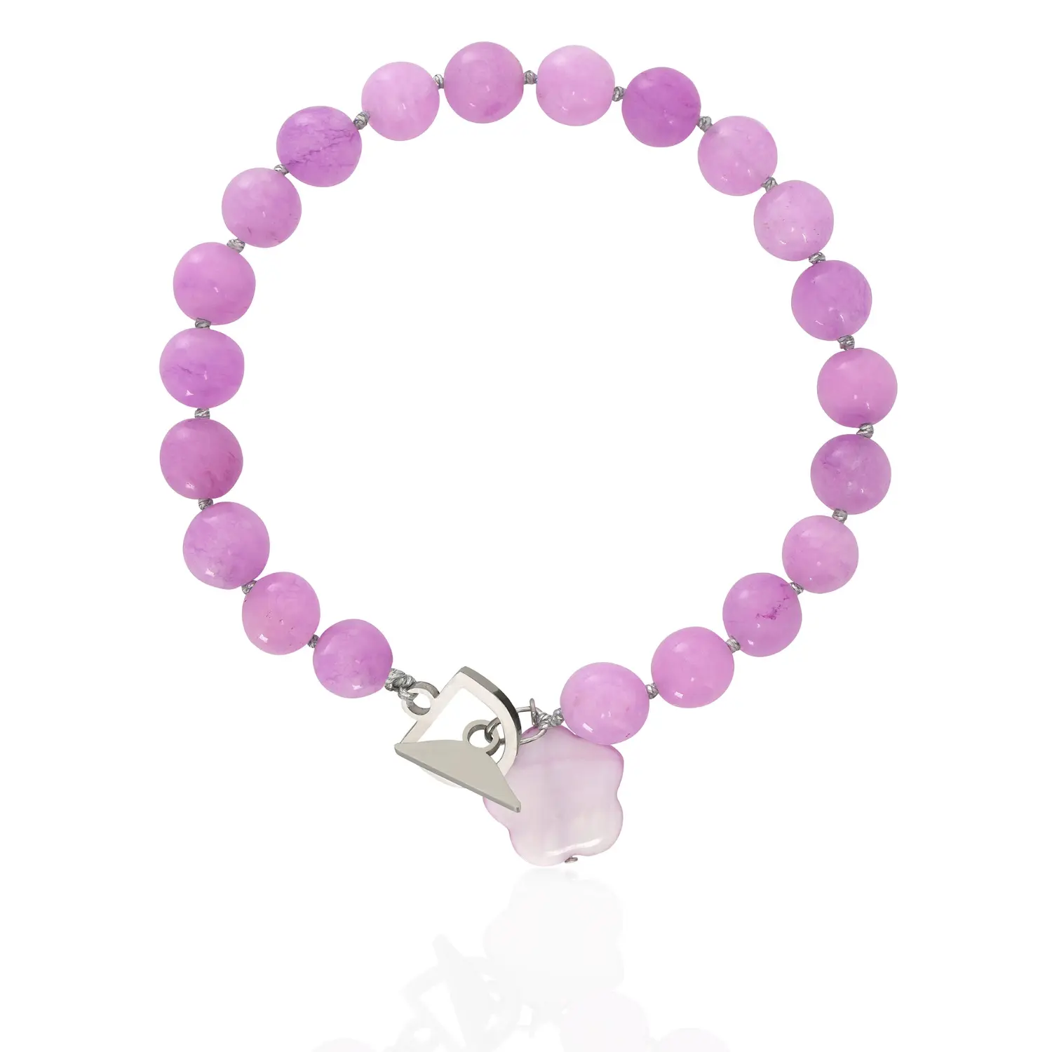 eki-lightpurple-1 Extra small EKI κολιέ με ημιπολύτιμους λίθους ανοιχτό μωβ - Image 1